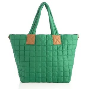 Shiraleah Ezra Travel Tote - Green